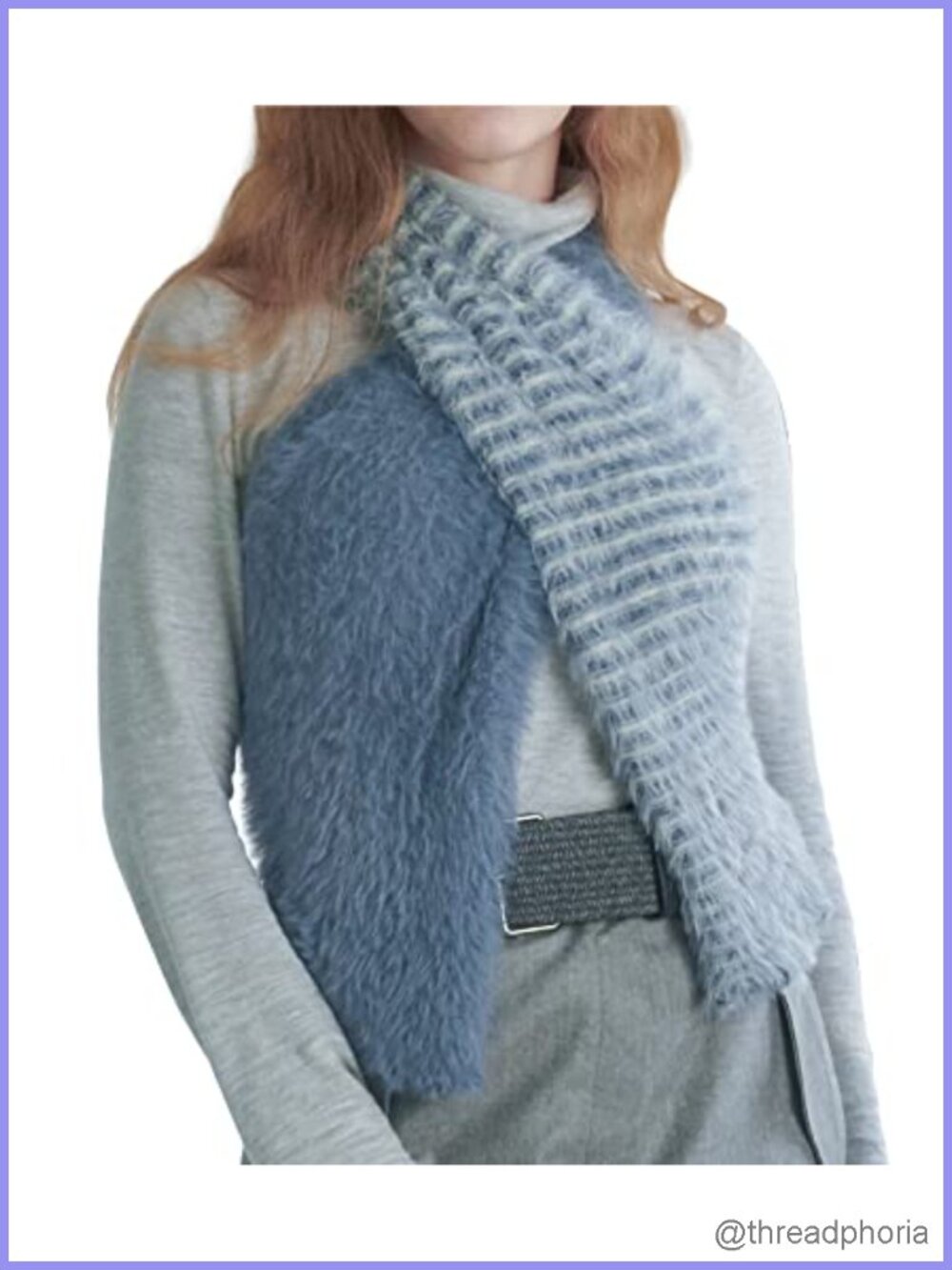 Luxurious Faux Fur Infinity Scarf for Women - Versatile Winter Wrap